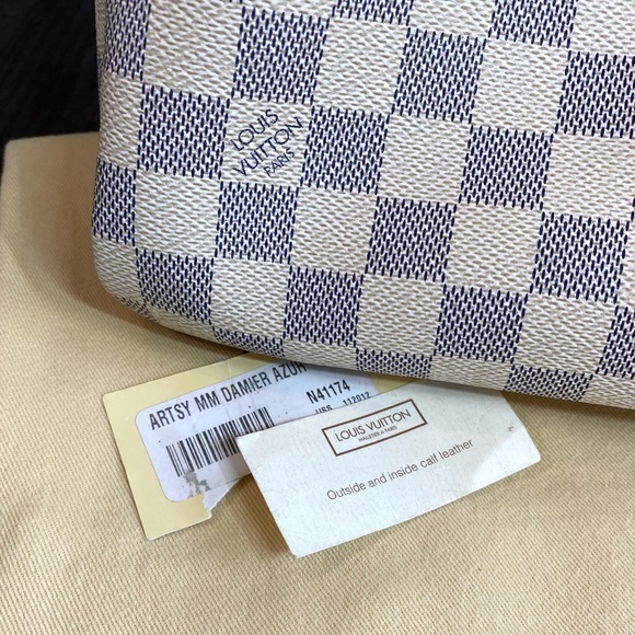 Louis Vuitton Artsy MM Damier Azur - Picture 13 of 16